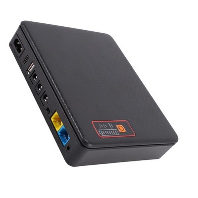 Mini DC UPS 20800mAh Battery Backup For Router Modem Camera 5V 9V 12V US Plug V3
