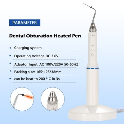 Dental Cordless Endo Gutta Percha Obturation System Endodontic Heated Pen