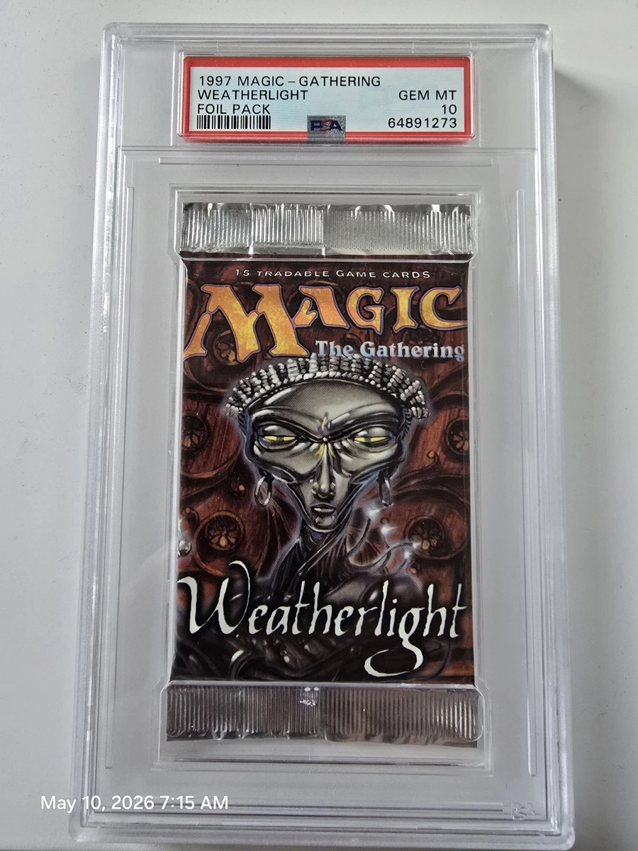 Magic: The Gathering Weatherlight Sealed Collectible Card Game