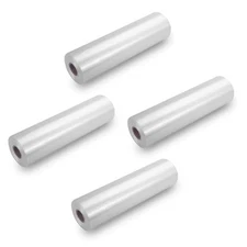 12" x 16" Clear Plastic Produce Bag Food Storage bag,350 bags one Roll (4 Rolls)