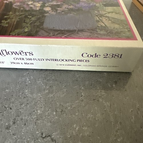 Lot Of 3 Rare Vtg Sealed Puzzles Kodacolor Whitman Current 500 1000 Pieces - Picture 7 of 14