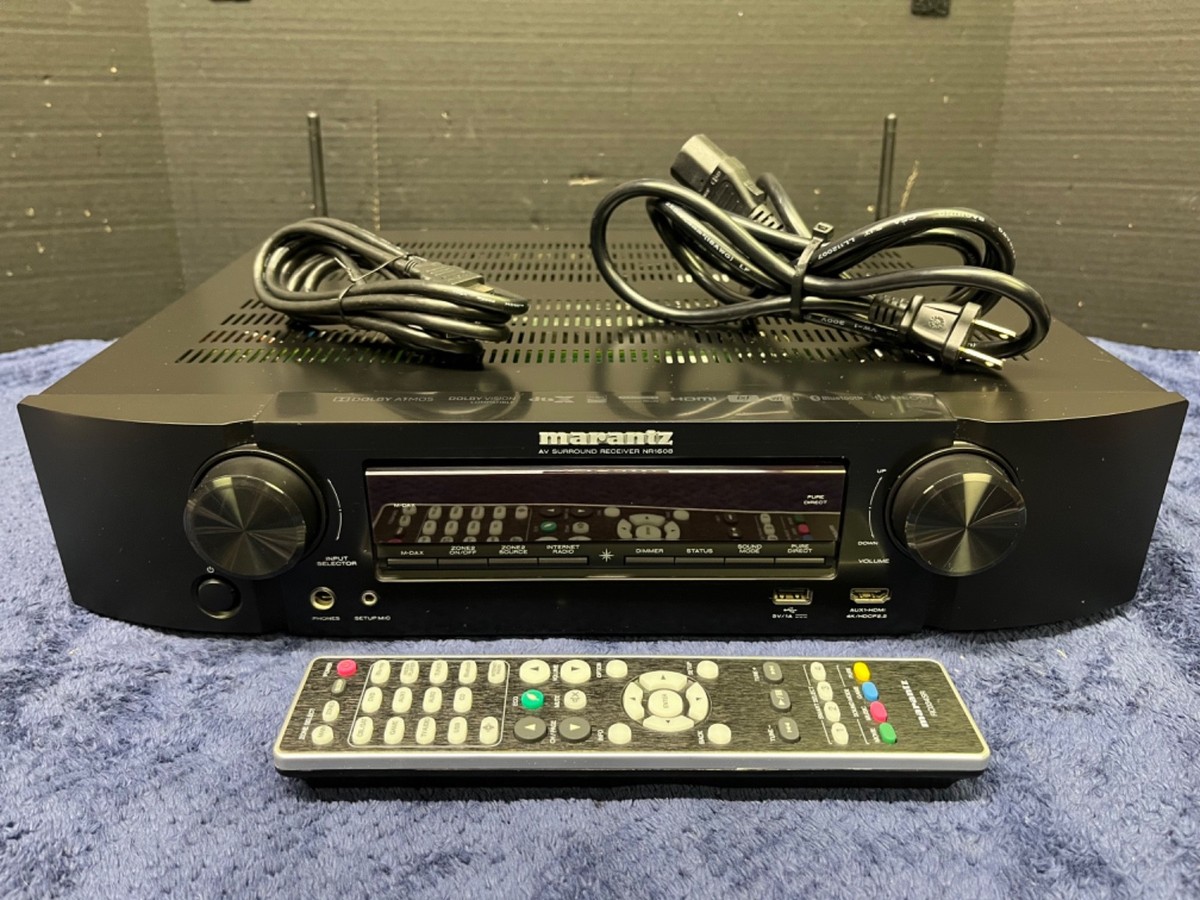 Marantz NR1608 7.2 Channel Home Theater Receiver for sale online