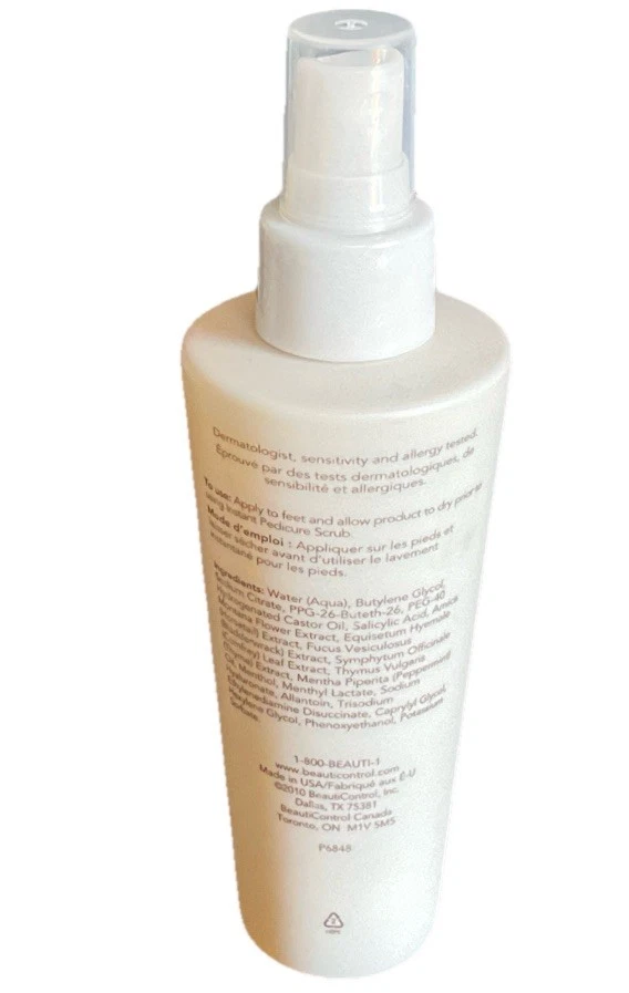 BEAUTICONTROL PEDICURE Foot Spray - 5fl.oz Discontinued Product Nos - Image 2 of 2