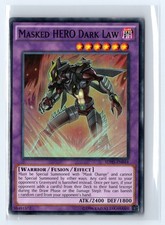 Masked HERO Dark Law Super Rare Structure Deck: HERO Strike SDHS-EN044 LP