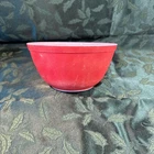 Vintage Pyrex Primary Red #402 Glass 1 1/2 Qt Nesting Mixing Bowl Made in USA