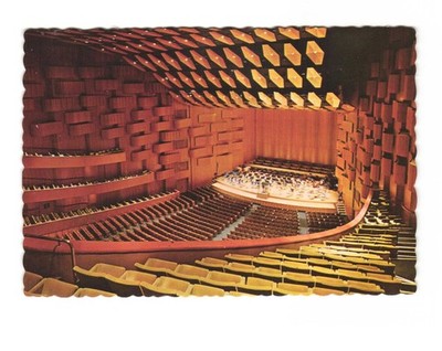 Lincoln Center for the Performing Arts Philharmonic Hall VTG postcard UNP