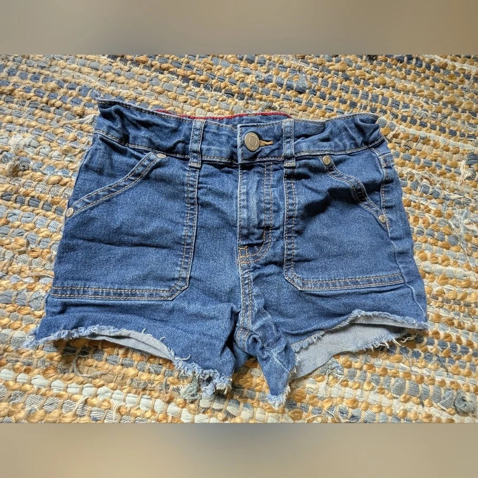 Tommy Hilfiger девочек джинсовой ткани срез шорты 8 опрятный синий Jean шорты повседневный Classi - Изображение 2 из 4