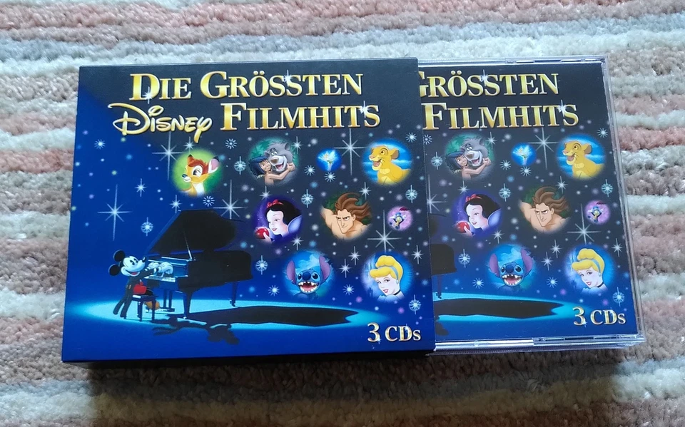 3 CD Box Die Grössten Disney Filmhits, Walt Disney Soundtrack, O.S.T., 2005 - Bild 4 von 4