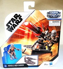 Star Wars The Mandalorian Mission Fleet Hover E-Web Cannon NEW in Box FREE SHIP