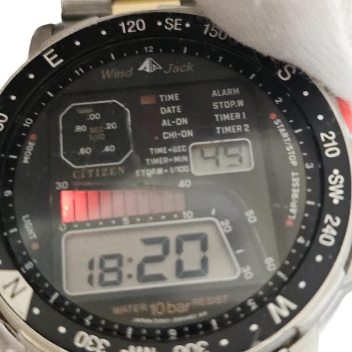 Citizen Digital D060 Windsurfer Men's Black Watch for sale online