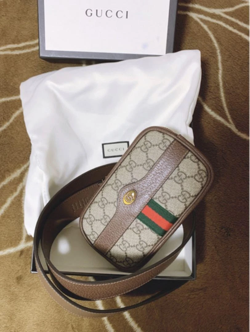 Sac ceinture GUCCI Ophidia GG Supreme 0412b neuf