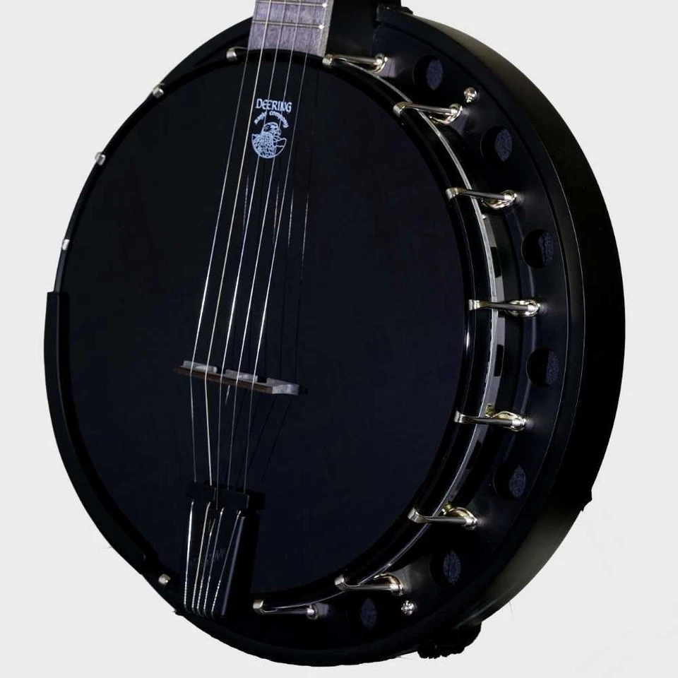 Deering Goodtime Special Blackgrass 5-String Banjo w/Resonator & Tone Ring - Image 4 of 4