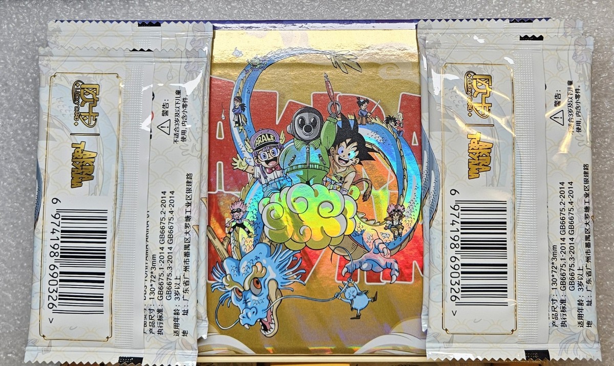 Dragon Ball Akira Toriyama X4 Booster pack | eBay