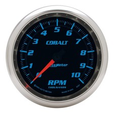 Autometer 6297 Cobalt In-dash Tachometer Gauge 0-10000rpm 3-38 Autometer 6297 Cobalt In-dash Tachometer Gauge 0-10000rpm 3-38