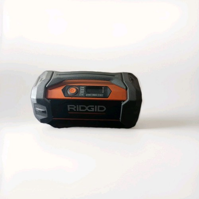 #ad RIDGID 18V HYBRID JOBSITE AM FM CLOCK RADIO R84087 BLUETOOTH TECH MINT CONDITION $88.00