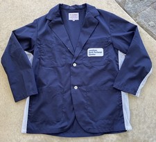 Vtg Peco NYSE Floor Trader Jacket American Stock Exchange Member Blue Sz 48R USA