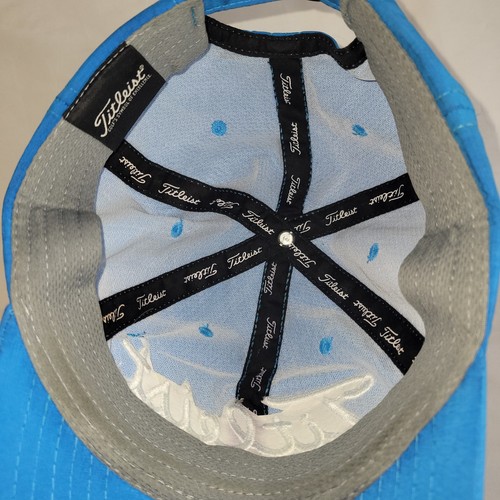 TITLEIST HERREN GOLFMÜTZE Kappe FARBE VERSTELLBAR BLAU - Bild 7 von 8