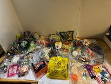 McDonalds Happy Meal and Burger King, Wendys Hard Toys Vtg lot of 41 New