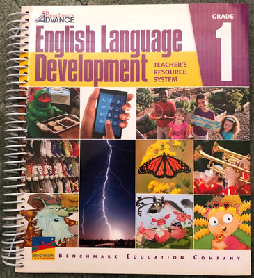 Benchmark Advance Grade 1, English Language Development, Teacher's Resource Syst
