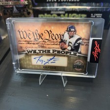 2026 Leaf Metal Presidents Day We The People Ryan Leaf Auto Gold Vinyl 1/1