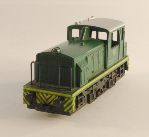 Lima 201655 Diesellokomotive von Rangierdienst der FS mit Licht, Grün, H0 1:87 | Condition: Gebraucht