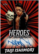 Taiji Ishimori 23 LEAF WRESTLING HEROES Card