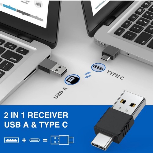 DINOSTRIKE 2 in 1 Type C and USB Presentation Clicker Powerpoint, Free Shipping! - Picture 2 of 7