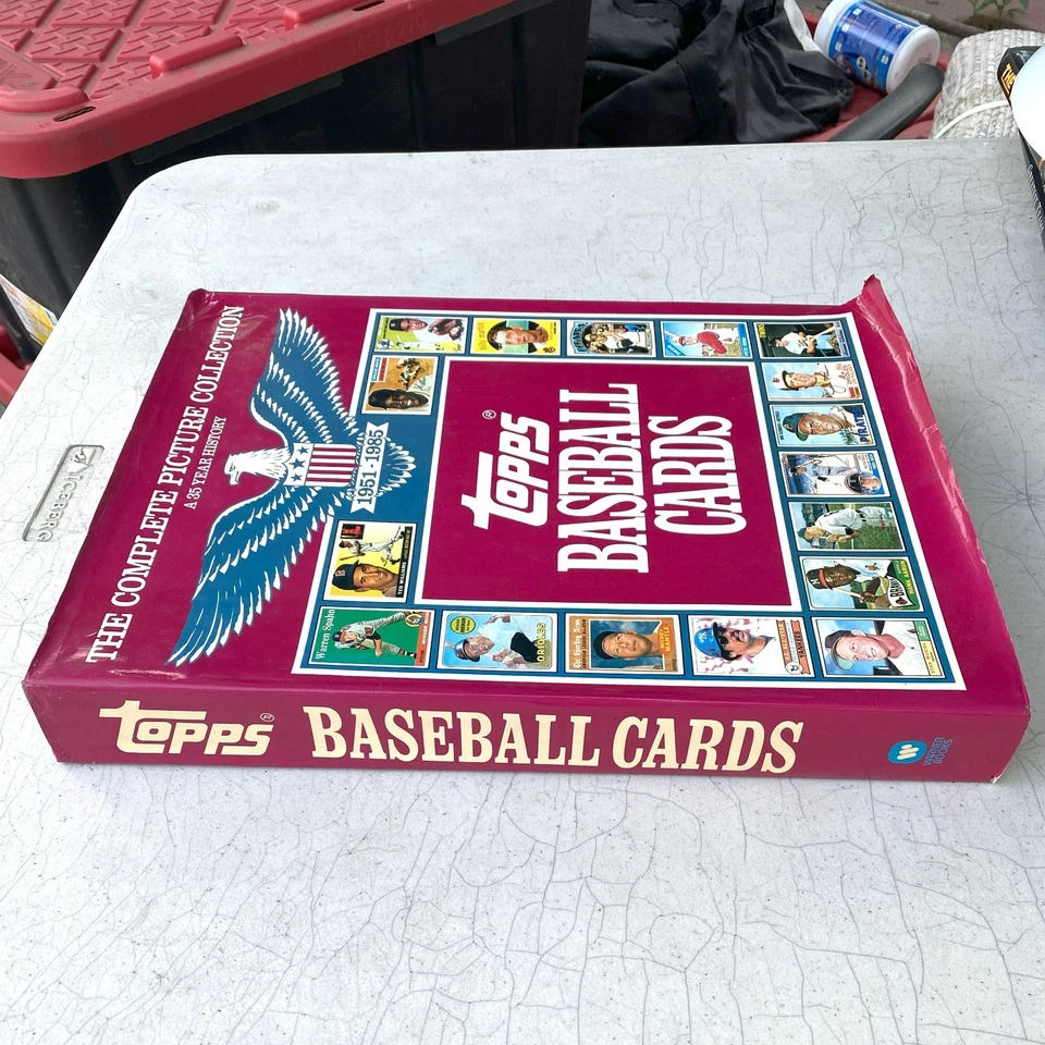 TOPPS Baseball Cards The Complete Picture Collection (1985) Book by Warner - Image 3 of 4