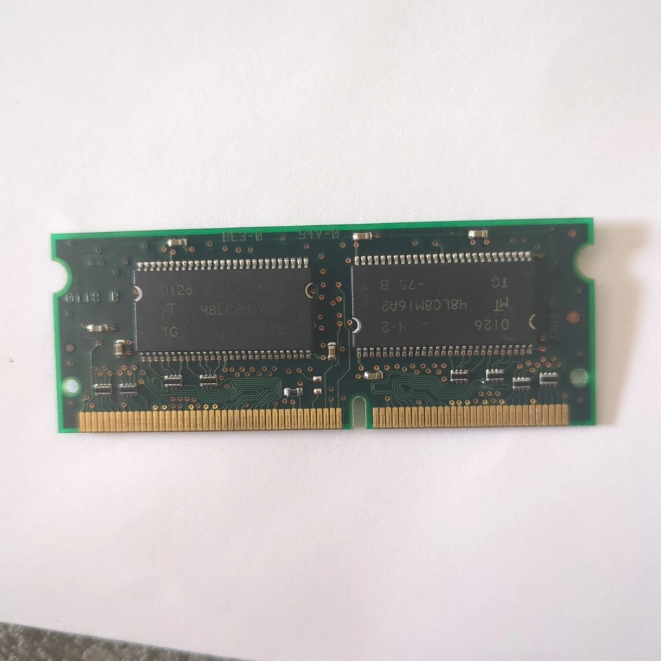 Micron - MT4LSDT864HG-10EB1 64MB PC100-222-620 / 64MB - 100MHz - CL2 - Image 2 of 2