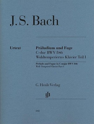 Prelude and Fugue C major BWV 846 piano Bach (from the Well-Tempered Clavier par