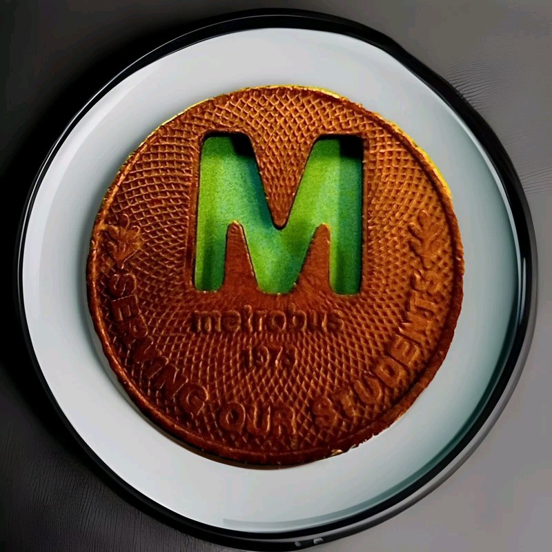 Serving Our Students DC Metro Bus token from 1973. Rare find. 