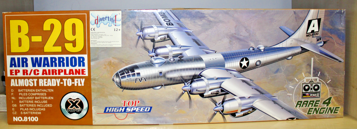 B-29 AIR WARRIOR EP R/C AIRPLANEB-29 Superfortress Air Warrior EP