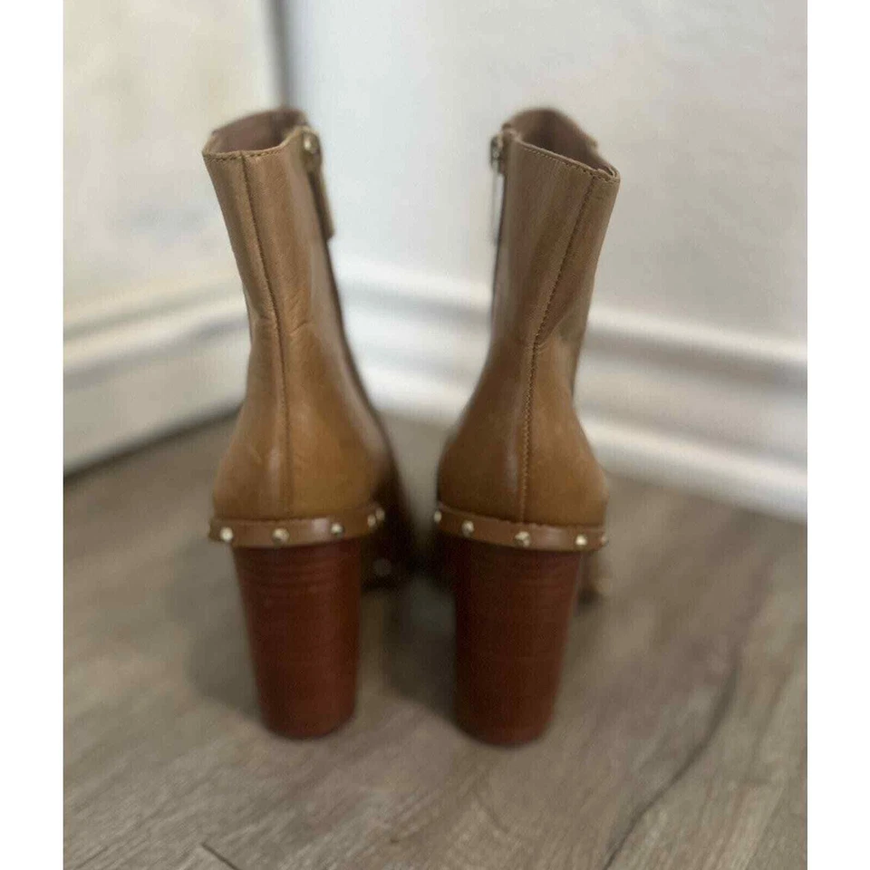 Botines de plataforma Giani Bini tostados con tachuelas talla 7,5 M Foto 4 de 4