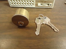 COPPER CREEK DEADBOLT CYLINDER SATIN NICKEL