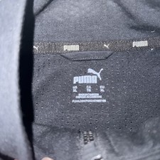 Puma FullZip Jacket Mens Black Casual Athletic Outerwear