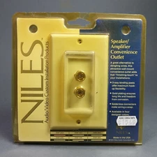 Niles Audio/Video Speaker/Amplifier Convenience Outlet 5W-2D Bone Beige Color