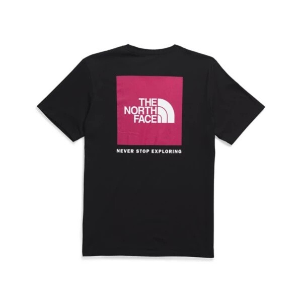 The North Face Mens Shirt Box Logo Short-Sleeve T-Shirt - Tnf