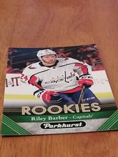 2017-18 Parkhurst Rookies Card Riley Barber 264