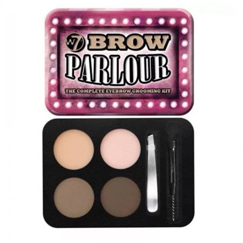 W7 Brow Parlour, The Complete Eyebrow Grooming Kit LOT OF 2 - Image 2 of 2