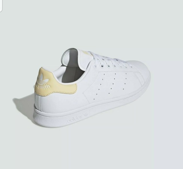 stan smith white yellow