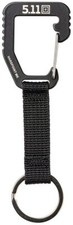 5.11 Tactical Hardpoint MK1 Carabiner wire gate webbing strap Small EDC Black