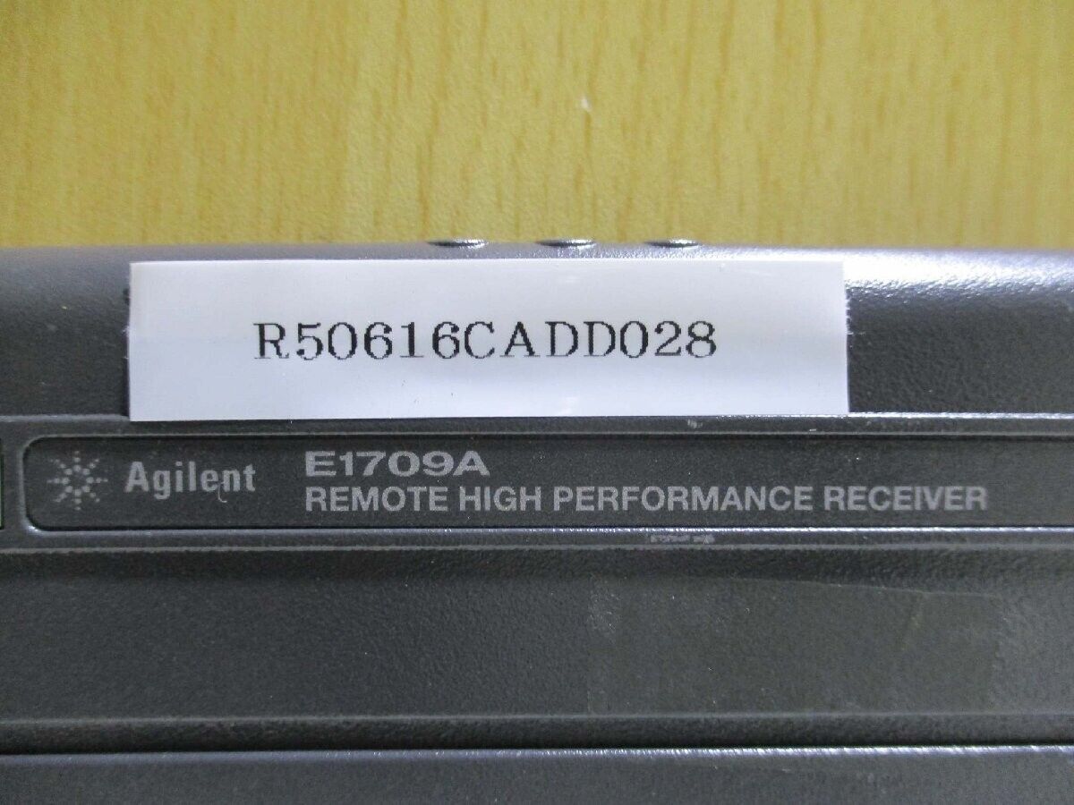 AGILENT E1709A Set of 2 REMOTE HIGH PERFORMANCE RECEIVER AGILENT E1709A Set of 2 REMOTE HIGH PERFORMANCE RECEIVER