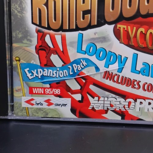 Roller Coaster Tycoon Loopy Landscapes Corkscrew Follies Expansion 2 Pack PC2000 - Picture 7 of 7
