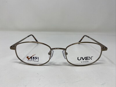 UVEX by Honeywell FC706 ANB 51-20-145 Antique Brown Eyeglasses Frame PR85
