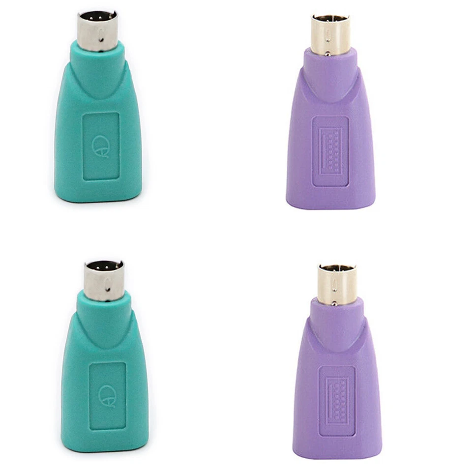 4 Pcs PS/2 Male to USB Female Converter Adapter for Mouse and Keyboard - Image 4 of 4