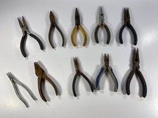 Lot 10 needlenose Pliers Needle Nose Electrical