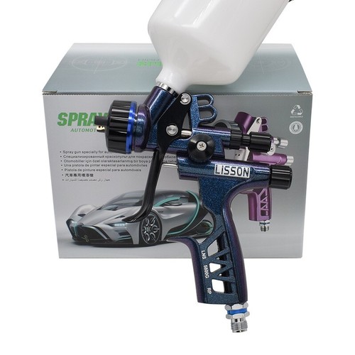 HVLP 5800G Spray Gun 1.3mm Car Painting Sprayer Tool Spray Air Paint