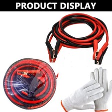 3000AMP Jump Leads Heavy Duty Battery Start 6 Metre Booster Cables Car Van Truck