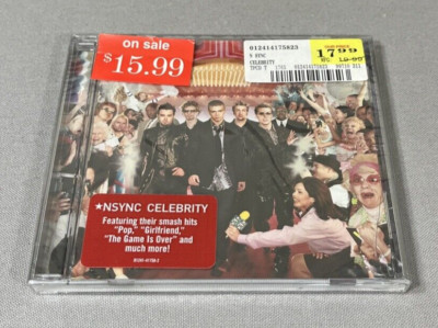 2001 Celebrity by *NSYNC CD Sealed