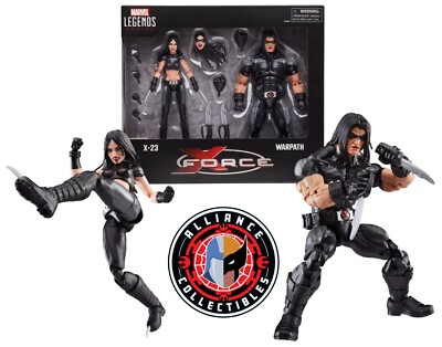 2025 Marvel X-Men Legends X-FORCE X-23 & WARPATH 6'' Scale Hasbro Figure 2-Pack